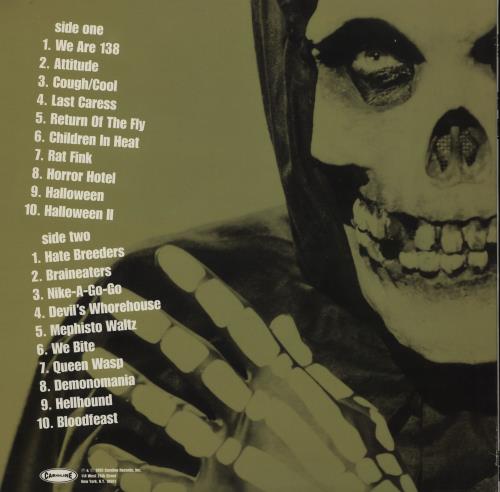 Misfits Collection II - Red vinyl vinyl LP album (LP record) US MFTLPCO751349