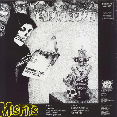 Misfits Evilive 12" vinyl single (12 inch record / Maxi-single) German MFT12EV832635