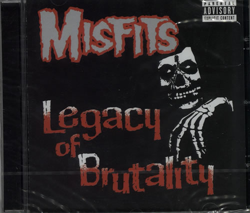 Misfits Legacy Of Brutality CD album (CDLP) UK MFTCDLE572047