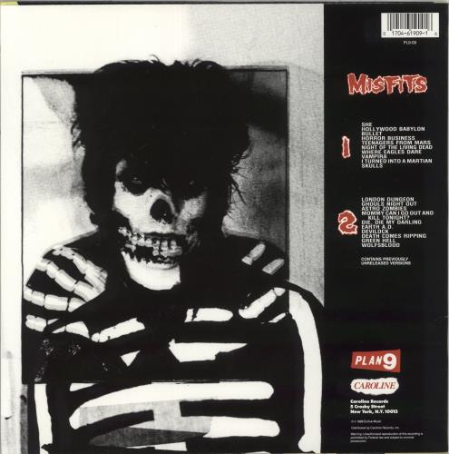 Misfits Misfits - 180gm vinyl LP album (LP record) US MFTLPMI867506