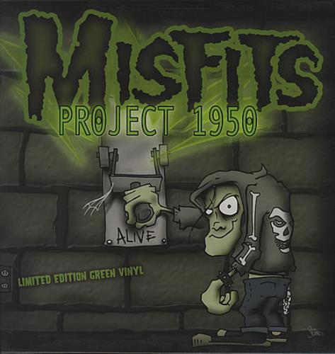 Misfits Project 1950 vinyl LP album (LP record) UK MFTLPPR264864