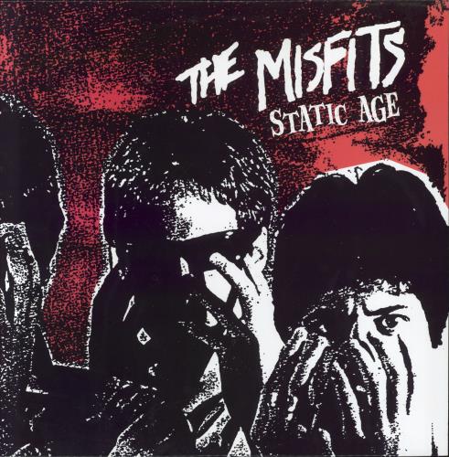 Misfits Static Age vinyl LP album (LP record) US MFTLPST832630