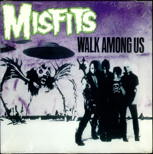 Misfits Walk Among Us vinyl LP album (LP record) US MFTLPWA13817