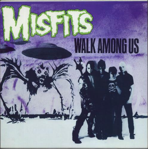 Misfits Walk Among Us vinyl LP album (LP record) US MFTLPWA820143