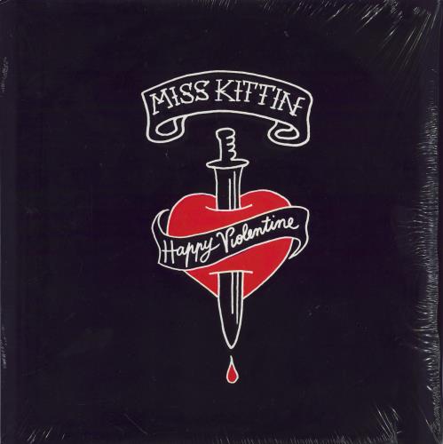 Miss Kittin Happy Violentine + Shrink 7" vinyl single (7 inch record / 45) UK M9107HA772371