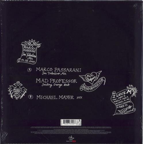 Miss Kittin Happy Violentine + Shrink 7" vinyl single (7 inch record / 45) UK M9107HA772371