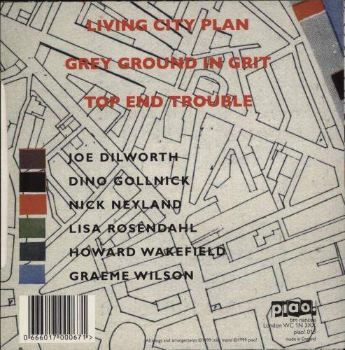 Miss Mend Living City Plan 7" vinyl single (7 inch record / 45) UK MM807LI502632