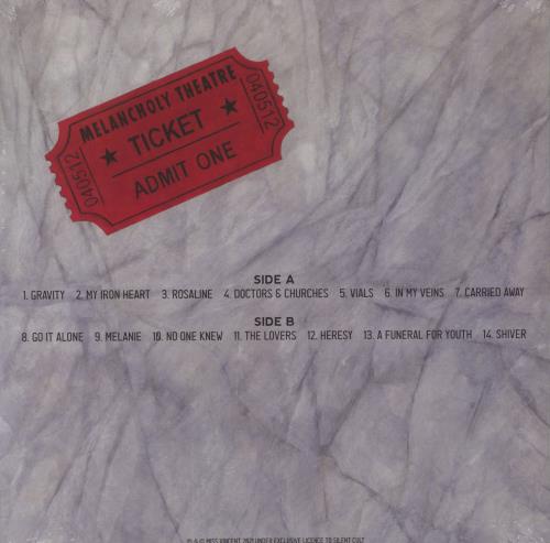 Miss Vincent A Funeral for Youth vinyl LP album (LP record) UK 6N-LPAF823759
