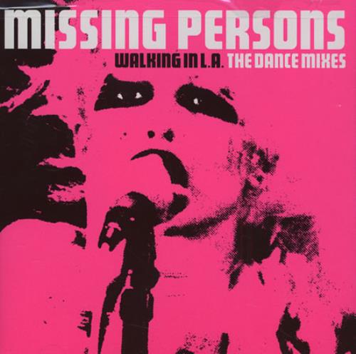 Missing Persons Walking In L.A. - The Dance Mixes CD album (CDLP) US MSPCDWA398590