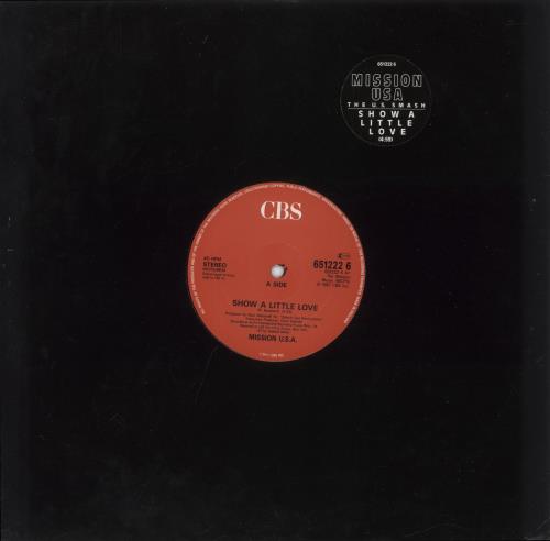 Mission Show A Little Love 12" vinyl single (12 inch record / Maxi-single) UK MI_12SH890994