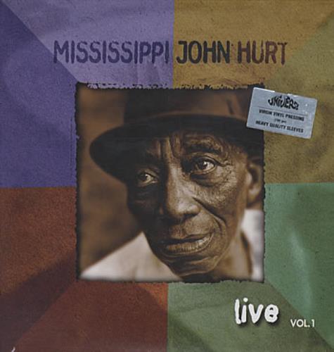 Mississippi John Hurt Live - Vol 1 vinyl LP album (LP record) US ME1LPLI321590