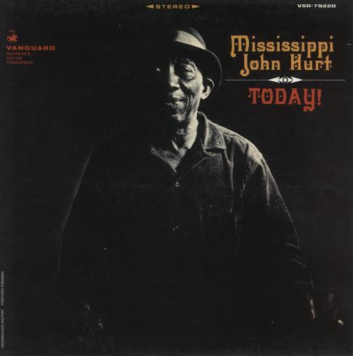 Mississippi John Hurt Today! vinyl LP album (LP record) UK ME1LPTO869072
