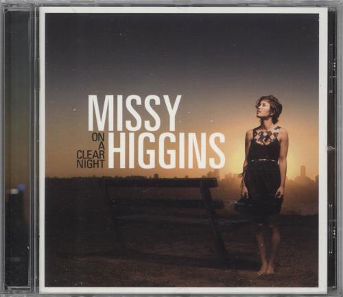 Missy Higgins On A Clear Night CD album (CDLP) US MHZCDON721159