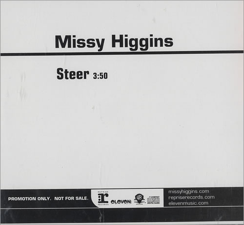 Missy Higgins Steer CD single (CD5 / 5") US MHZC5ST444052