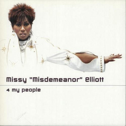 Missy Misdemeanor Elliott 4 My People 12" vinyl single (12 inch record / Maxi-single) US MSY12MY748385