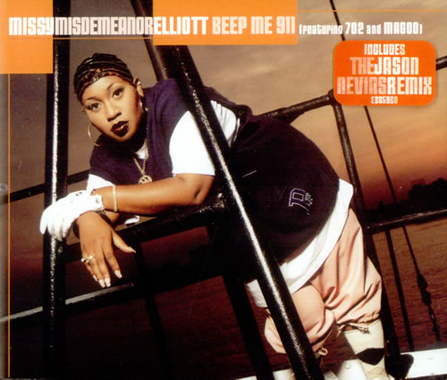 Missy Misdemeanor Elliott Beep Me 911 CD single (CD5 / 5") German MSYC5BE526318