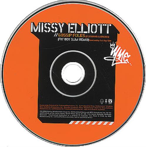 Missy Misdemeanor Elliott Gossip Folks CD single (CD5 / 5") US MSYC5GO238955