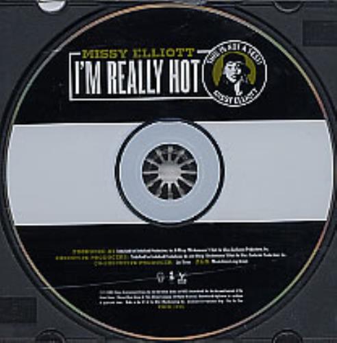 Missy Misdemeanor Elliott I'm Really Hot CD single (CD5 / 5") US MSYC5IM270045