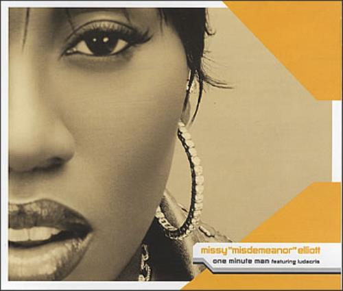 Missy Misdemeanor Elliott One Minute Man CD single (CD5 / 5") German MSYC5ON193036