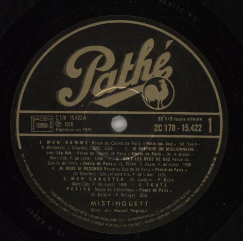 Mistinguett Mistinguett 2-LP vinyl record set (Double LP Album) French 96Z2LMI875718