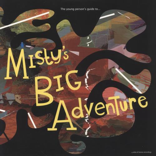 Misty's Big Adventure The Young Person's Guide to Misty's Big Adventure - Red and Blue Vinyl + CD 2-LP vinyl record set (Double LP Album) UK BI62LTH850193