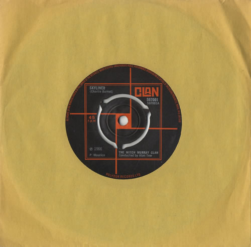 Mitch Murray Skyliner 7" vinyl single (7 inch record / 45) UK M6607SK514501