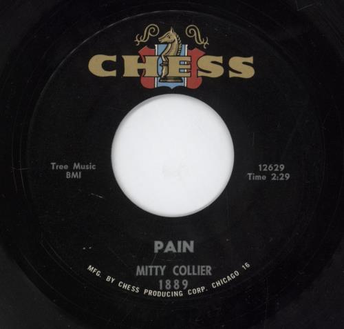 Mitty Collier Pain / Let Them Talk 7" vinyl single (7 inch record / 45) US NR607PA890684