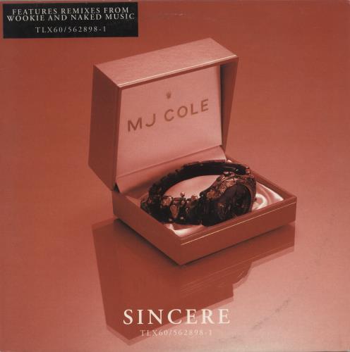 MJ Cole Sincere 12" vinyl single (12 inch record / Maxi-single) UK MJC12SI883232