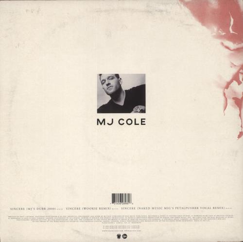 MJ Cole Sincere 12" vinyl single (12 inch record / Maxi-single) UK MJC12SI883232