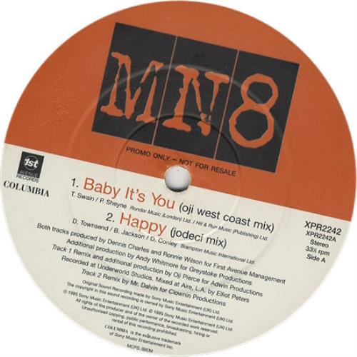 MN8 Baby It's You 12" vinyl single (12 inch record / Maxi-single) UK MN812BA54245