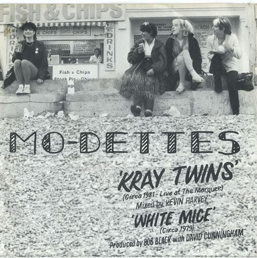 Mo-dettes Kray Twins/ White Mice 7" vinyl single (7 inch record / 45) UK DTT07KR601970