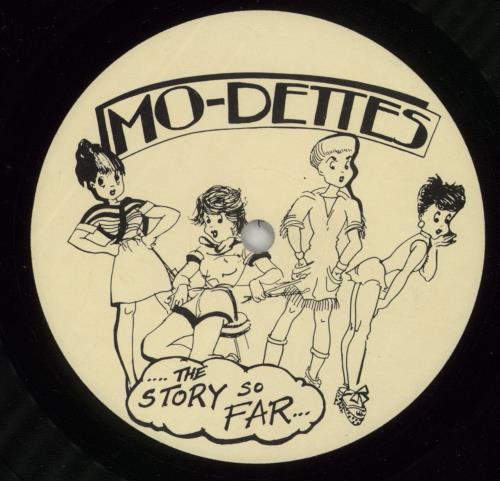 Mo-dettes The Story So Far -  sticker vinyl LP album (LP record) UK DTTLPTH864068