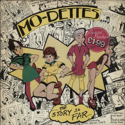 Mo-dettes The Story So Far vinyl LP album (LP record) UK DTTLPTH740258