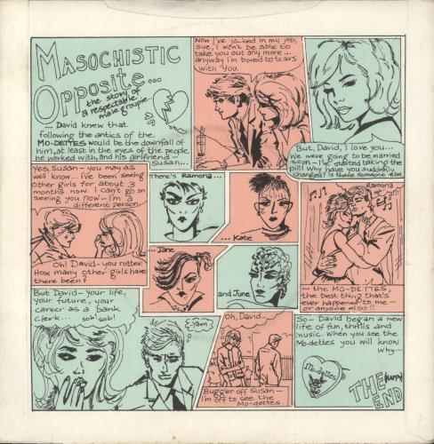 Mo-dettes White Mice - VG 7" vinyl single (7 inch record / 45) UK DTT07WH864975