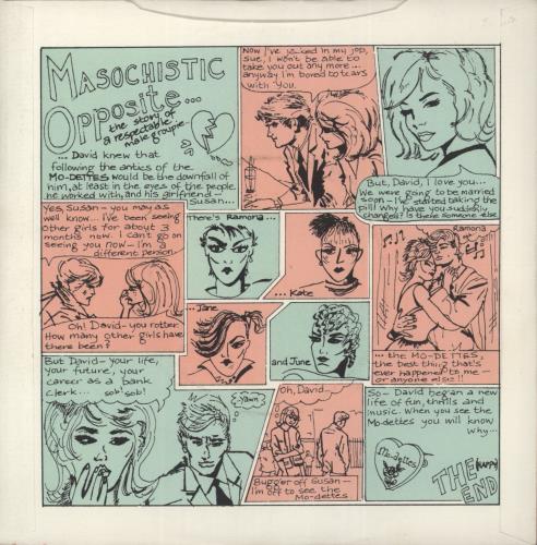 Mo-dettes White Mice 7" vinyl single (7 inch record / 45) UK DTT07WH77956