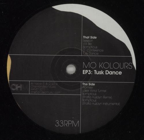 Mo Kolours EP3: Tusk Dance - EX 12" vinyl single (12 inch record / Maxi-single) UK 8-A12EP870601