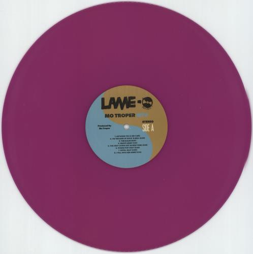 Mo Troper MTV - Violet Vinyl vinyl LP album (LP record) US 9QELPMT871905