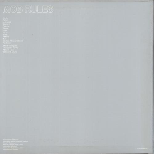 Mob Rules Nothing Left vinyl LP album (LP record) UK MRQLPNO878369