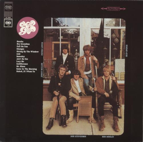 Moby Grape Moby Grape vinyl LP album (LP record) US MBGLPMO867396