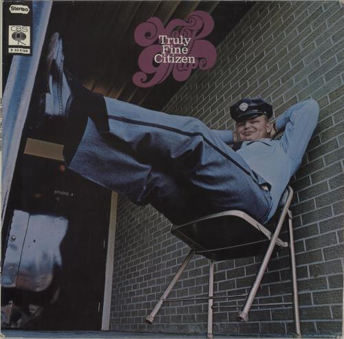 Moby Grape Truly Fine Citizen vinyl LP album (LP record) German MBGLPTR675780