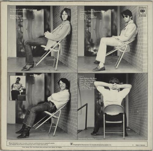 Moby Grape Truly Fine Citizen vinyl LP album (LP record) German MBGLPTR675780