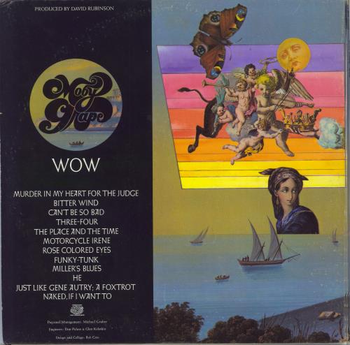 Moby Grape Wow vinyl LP album (LP record) US MBGLPWO793485