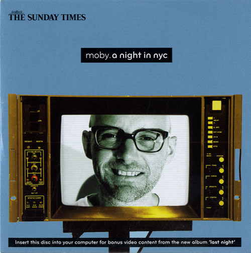 Moby A Night In MYC CD album (CDLP) UK MBYCDAN556845