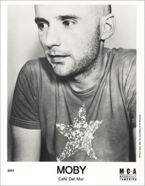 Moby Cafe Del Mar media press pack US MBYPPCA182268