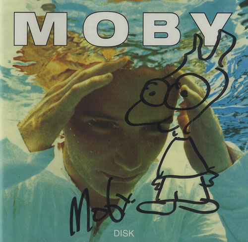 Moby Disk - Autographed CD single (CD5 / 5") US MBYC5DI468650