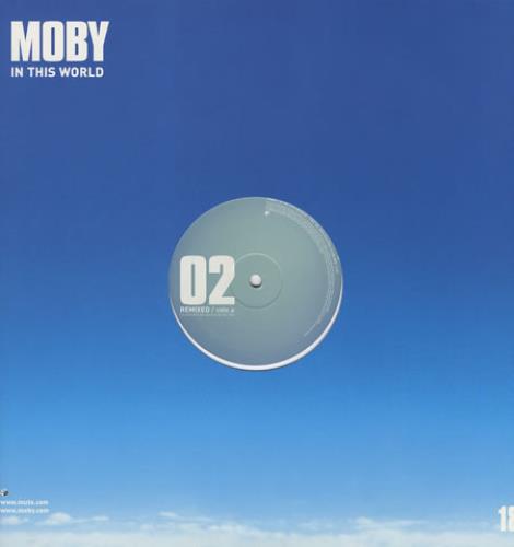 Moby In This World 12" vinyl single (12 inch record / Maxi-single) UK MBY12IN226629