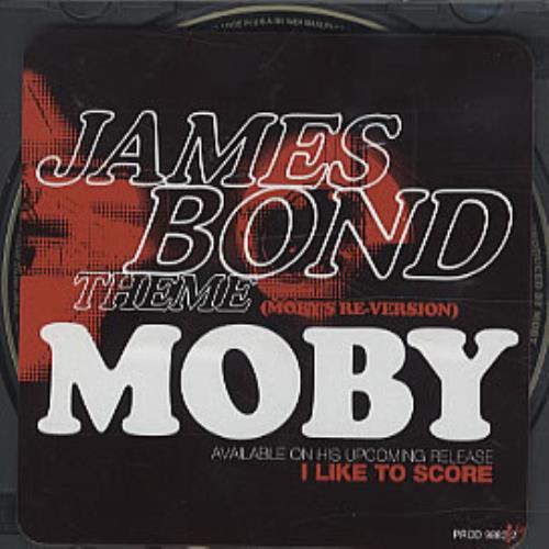 Moby James Bond Theme CD single (CD5 / 5") US MBYC5JA97558