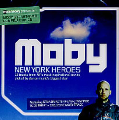 Moby New York Heroes CD album (CDLP) US MBYCDNE273325