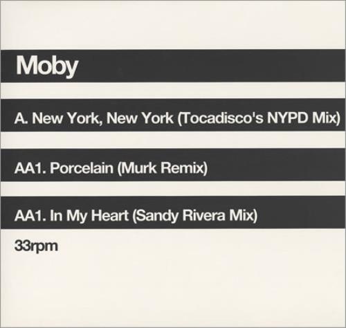 Moby New York New York - Remixes 12" vinyl single (12 inch record / Maxi-single) UK MBY12NE381555