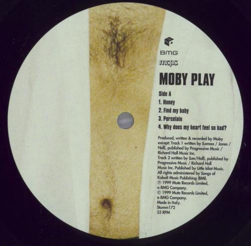 Moby Play - 180gm 2-LP vinyl record set (Double LP Album) UK MBY2LPL823738